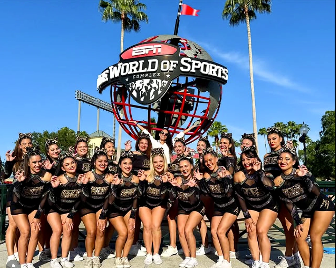 Equipo real CATS en ESPN Wide World of Sports Complex